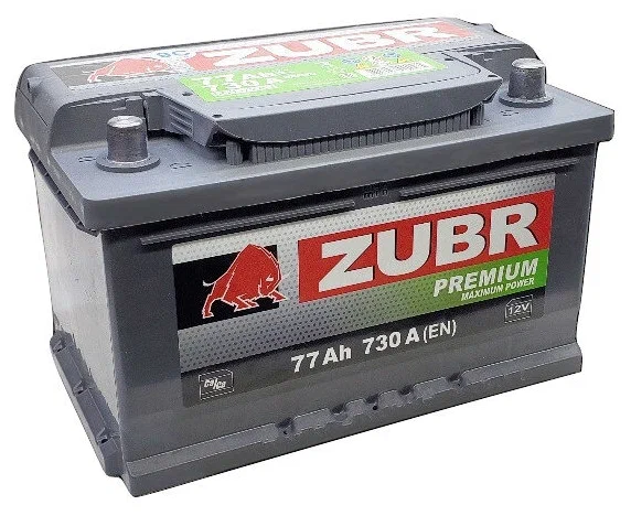 Аккумулятор ZUBR PREMIUM 77.0 А/ч  278*175*175 730EN о/п